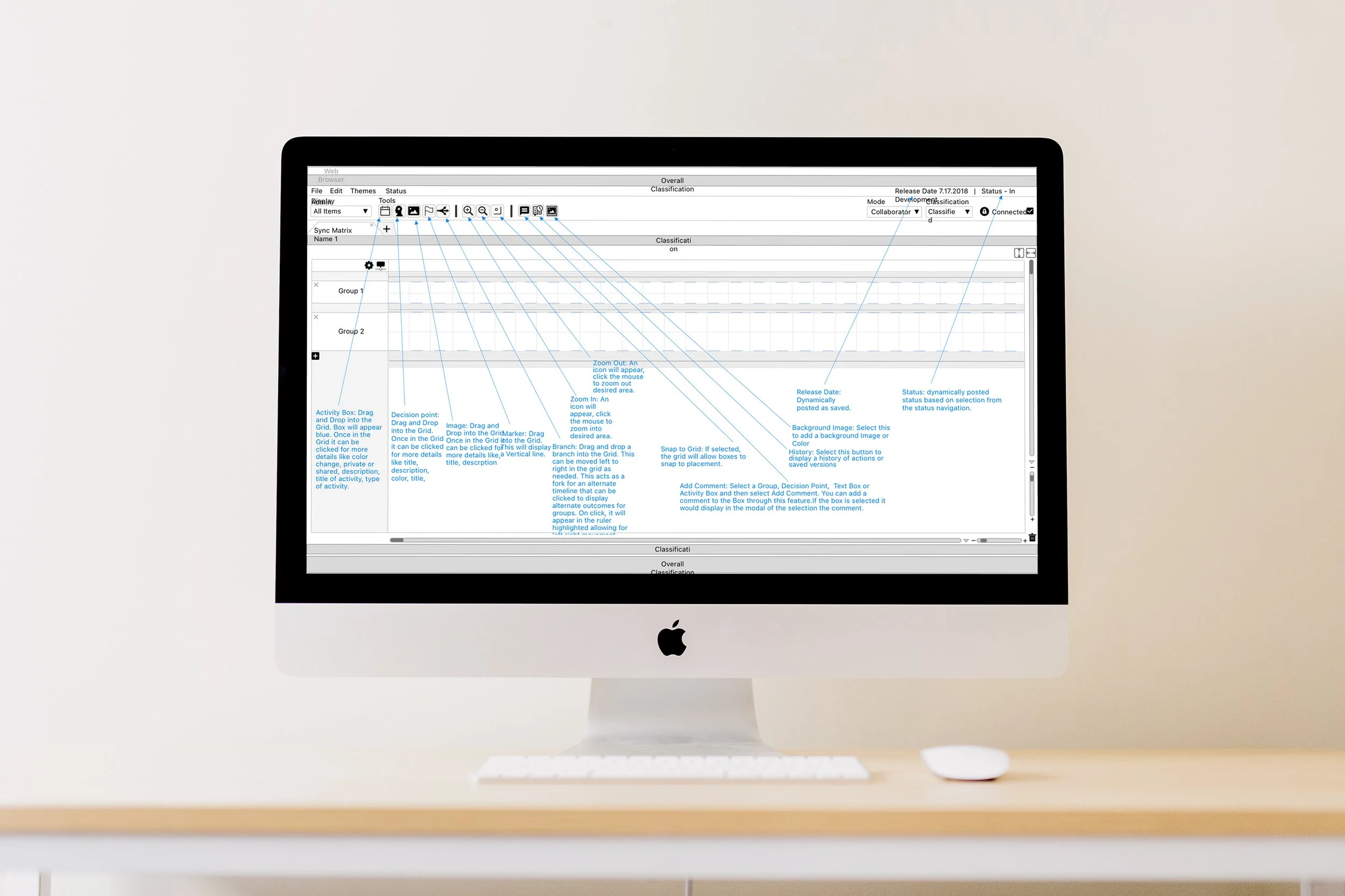 Time path UI — tool bars